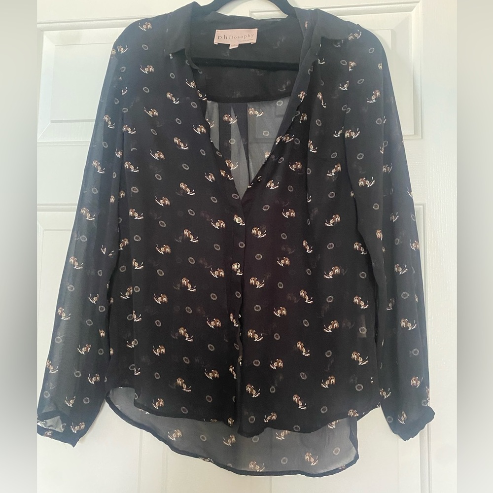 Philosophy shear button down
